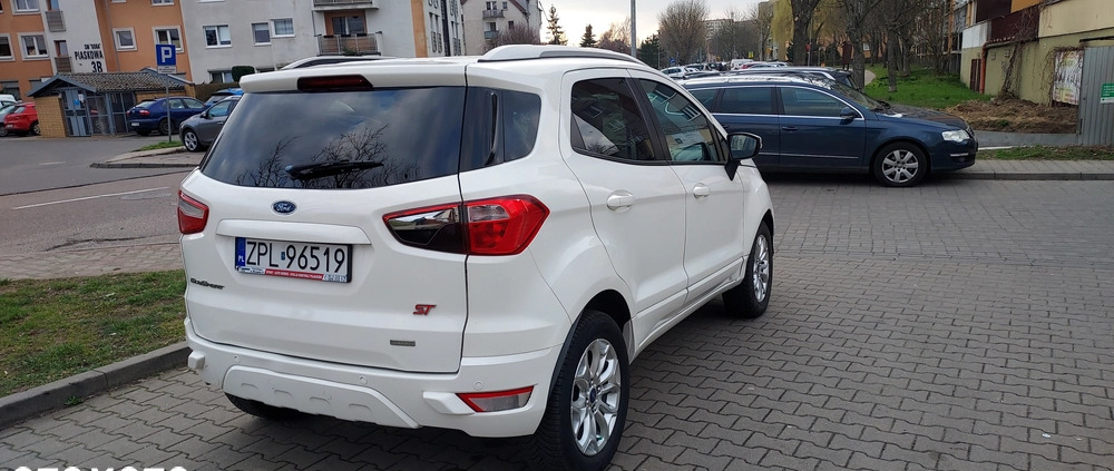 Ford EcoSport cena 35700 przebieg: 160000, rok produkcji 2017 z Police małe 79